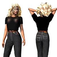 Star 02 T-Shirt-Transparent